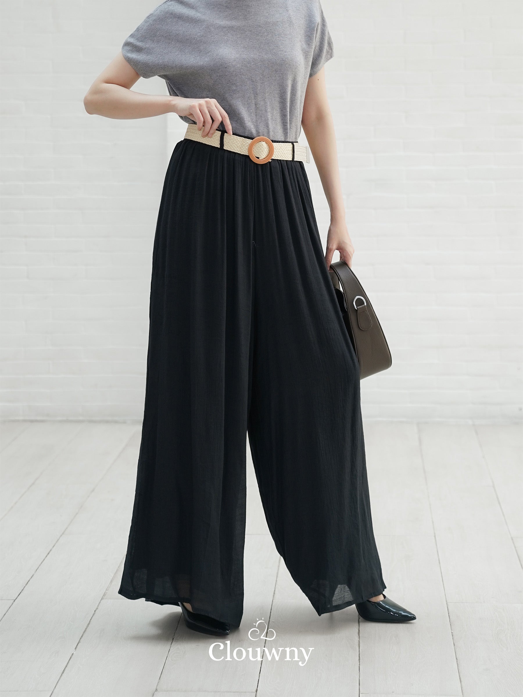 Adel Cullotes Pants - Black